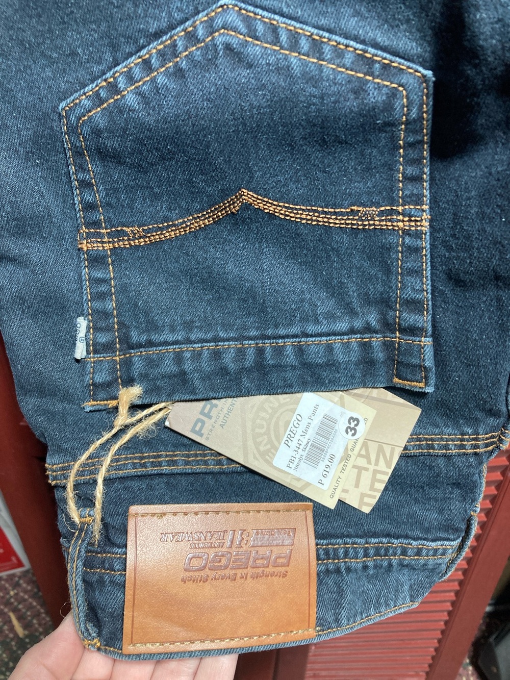 NWT Men’s Dark Indigo Jeans